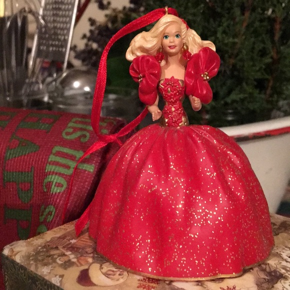 vintage holiday barbie
